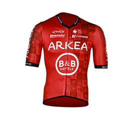 Arkea-B&b Hotels team jersey