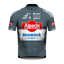 Alpecin-Deceuninck team jersey