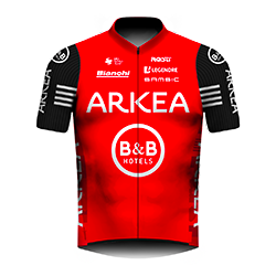 Arkea-B&b Hotels team jersey
