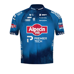 Alpecin-Premier Tech team jersey