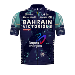 Bahrain Victorious team jersey